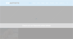 Desktop Screenshot of 310artists.com